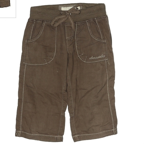 Abercrombie & Fitch Brown Cargo Shorts - Picture 1 of 10